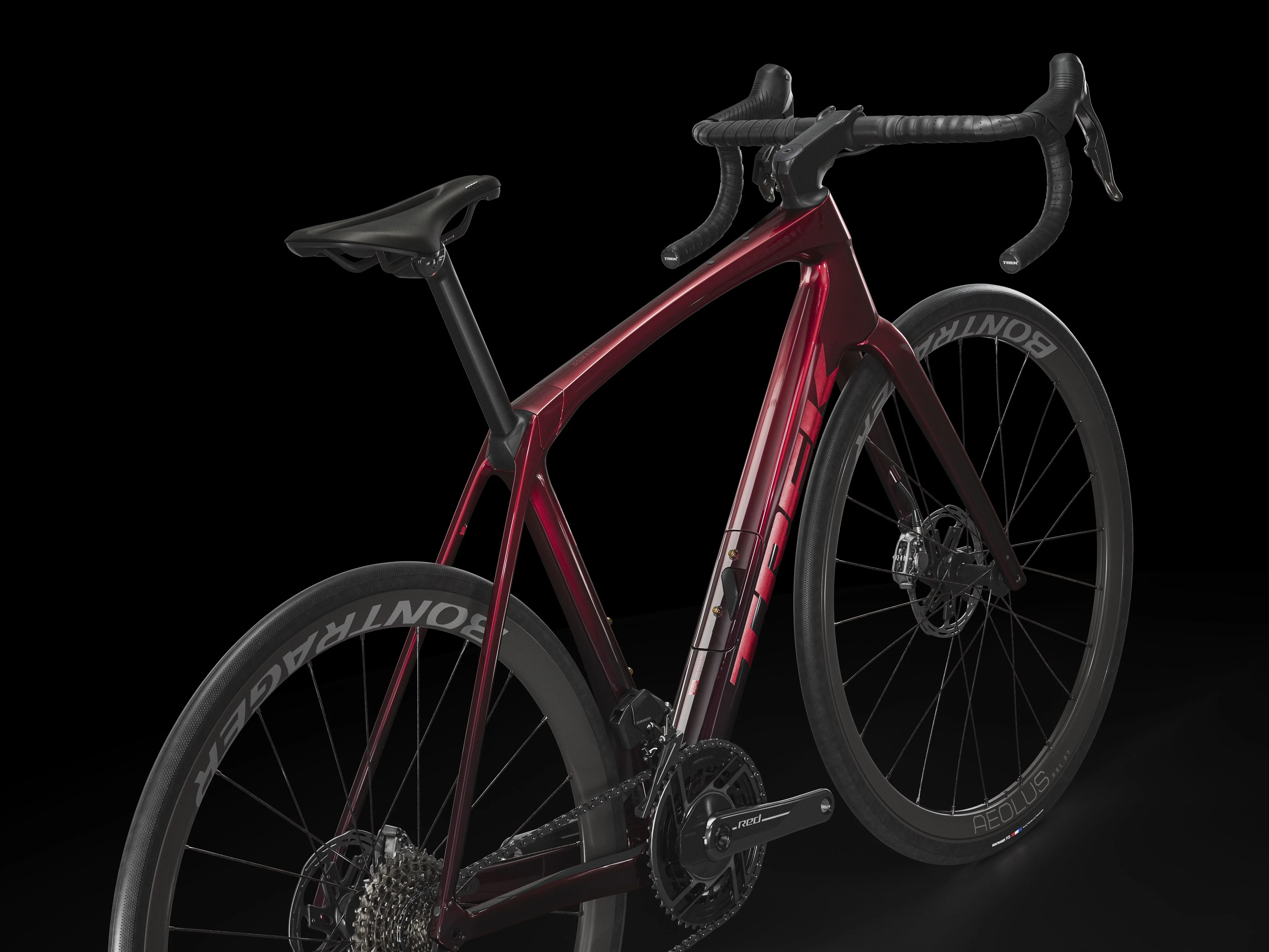 Domane SLR 9 AXS Gen 4 - Metallic Red Smoke to Red Carbon Smoke - Image 3