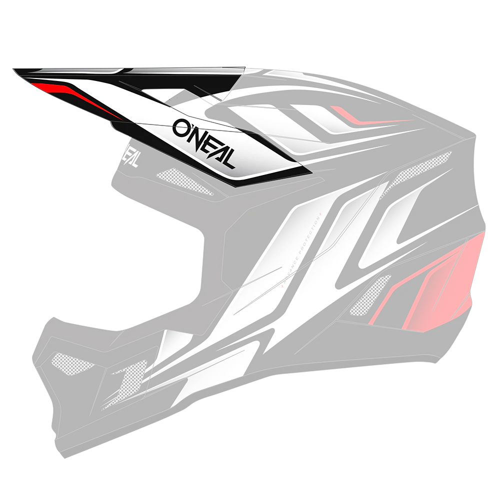 Visor 3SRS Youth Helm VERTICAL black/white