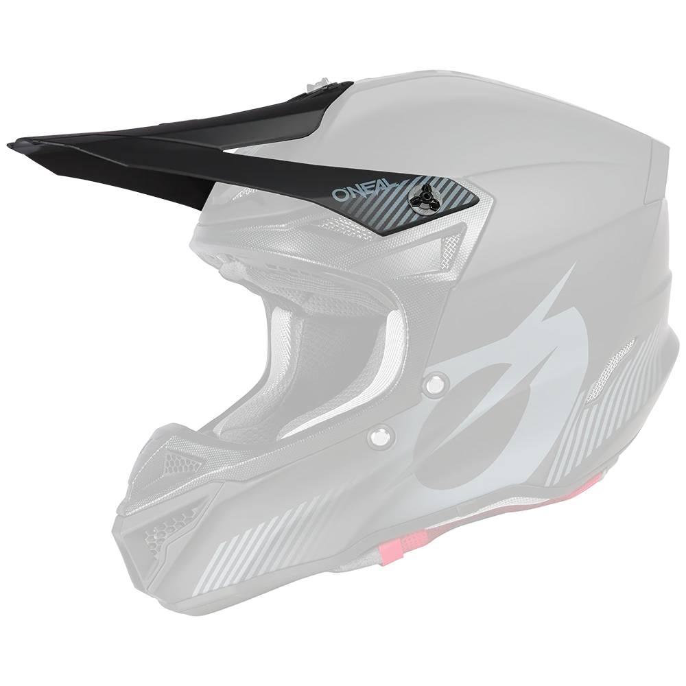 Visor 5SRS Polyacrylite Helm SOLID black