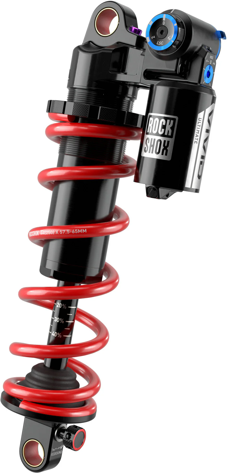 Vivid Coil Ultimate RC2 D1, Santa Cruz Megatower2 - 230x62.5 mm