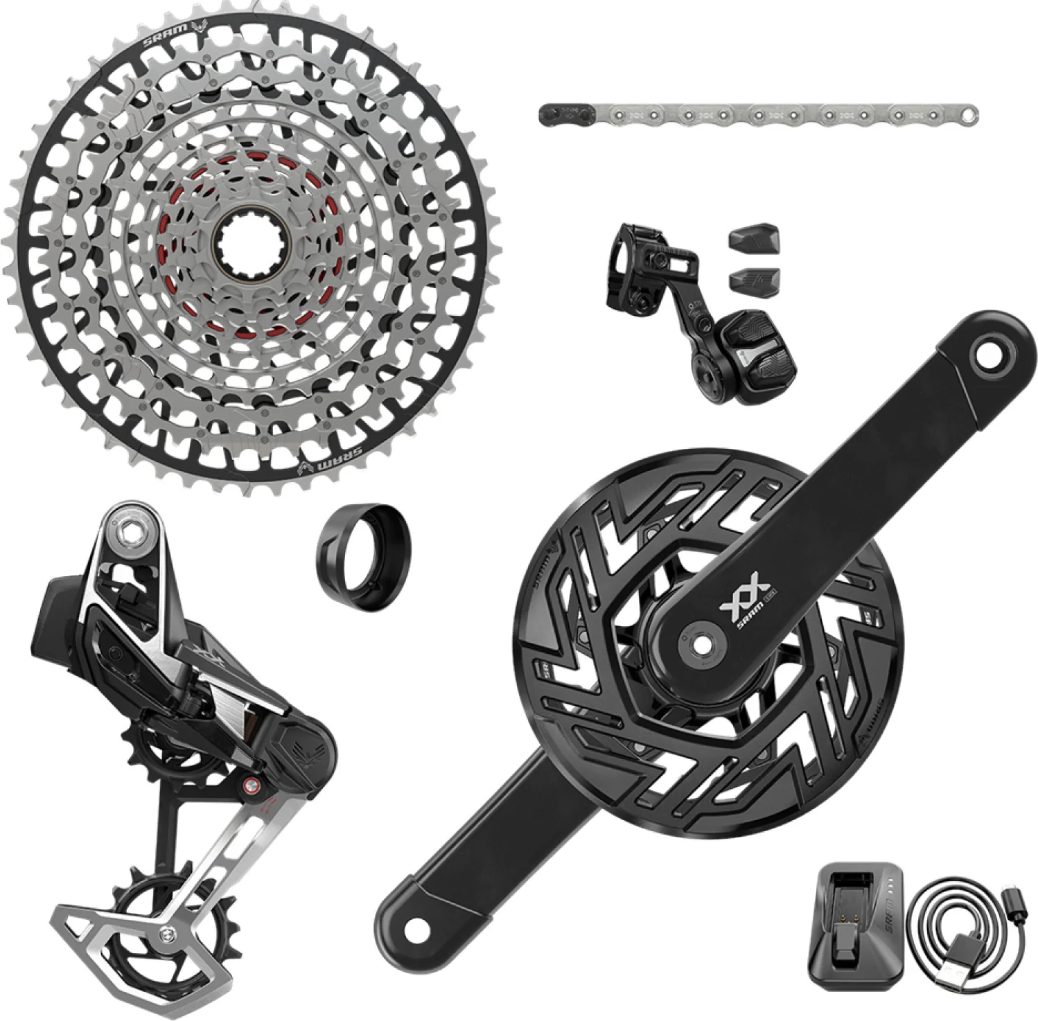 XX Eagle AXS T-Type Gruppe E-MTB Brose - 36T
